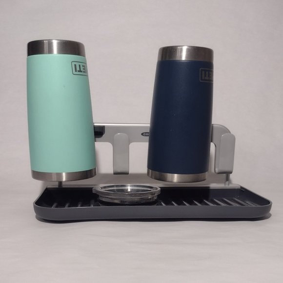 Water Bottle Drying Rack four lids and four straws at once GOOD GRIPS 6 X 12 In. - Picture 2 of 6